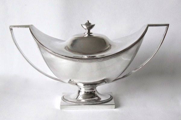 Large Silver Soup Tureen