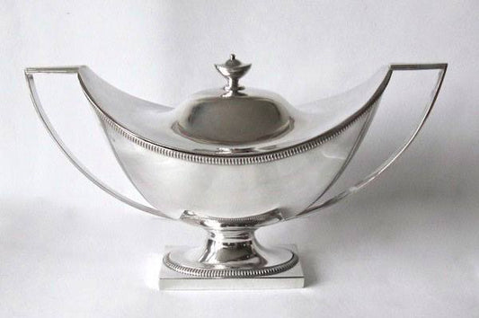 Large Silver Soup Tureen