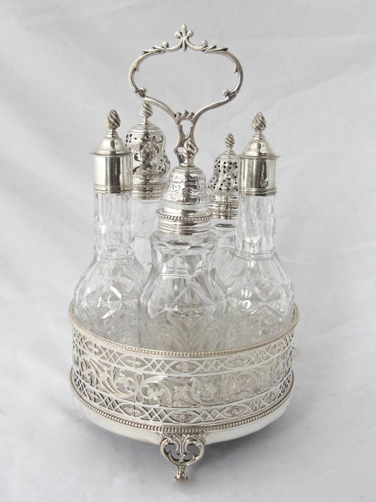 Silver Cruet set 1774