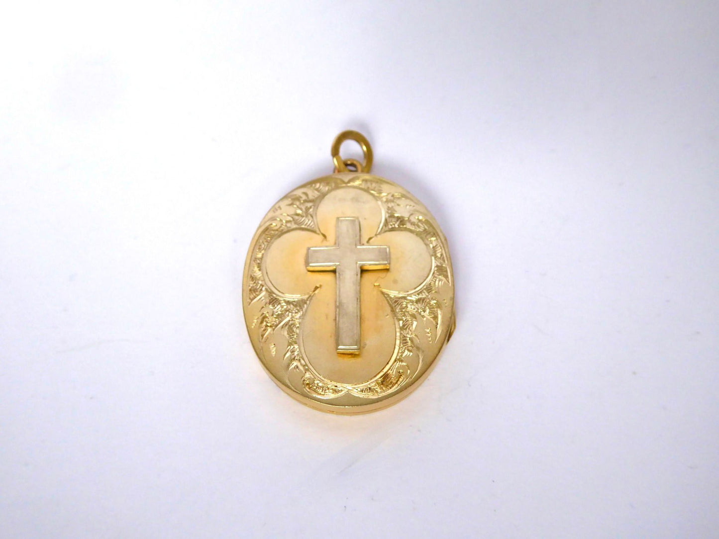 Victorian Silver Gilt Locket