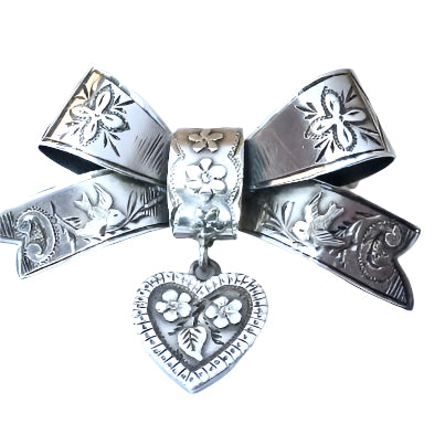 Silver Bow Brooch 1904