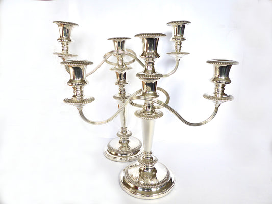 Silver Plated Candleabra