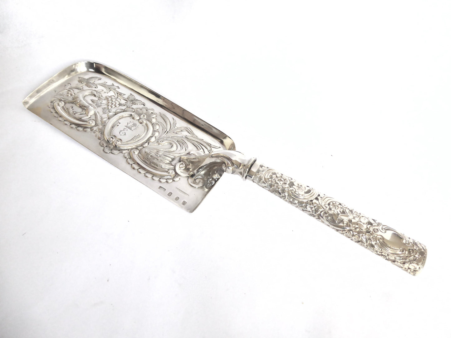 Irish Silver Crumb Tray 1902