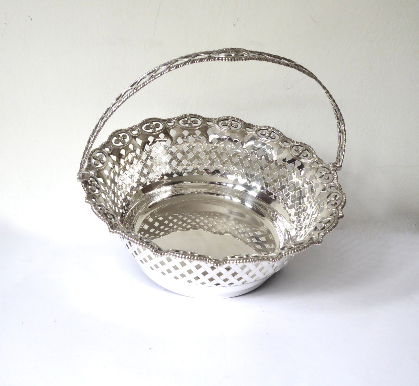 Pierced Silver Basket 1909