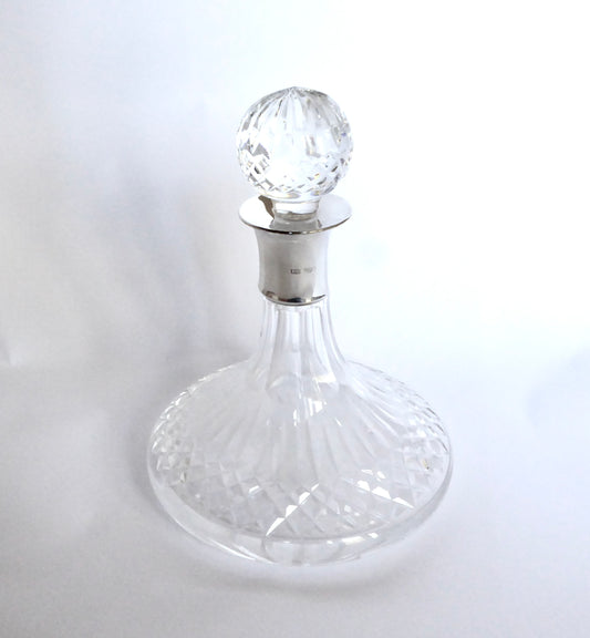 Waterford Glass Ships Decanter