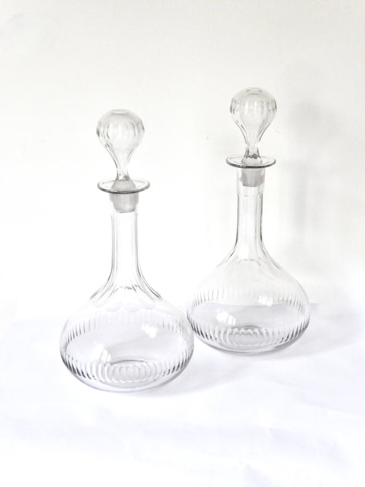 Pair of Victorian Decanters