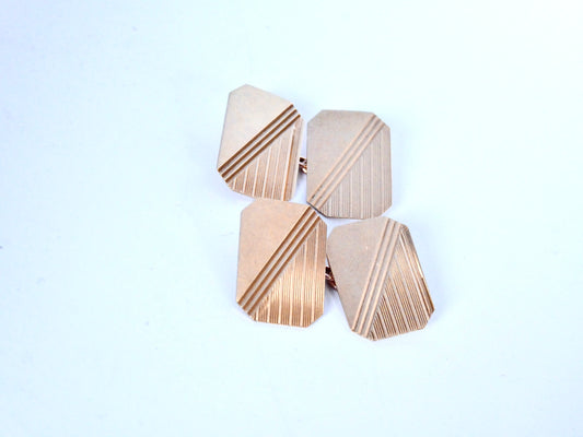 9ct. Gold Cufflinks 1937