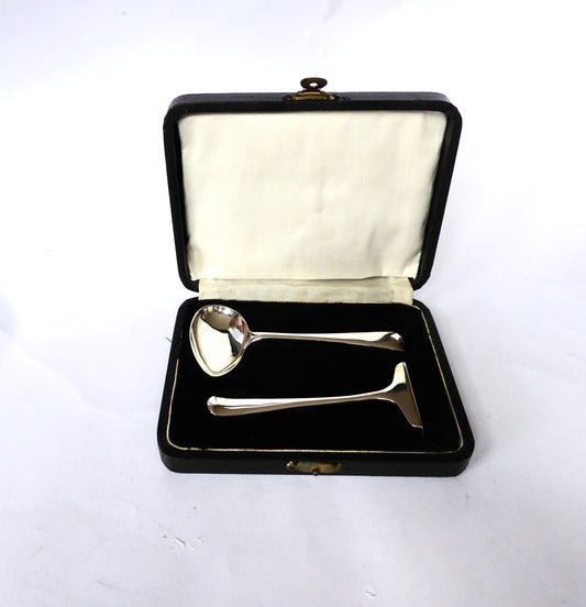 Silver christening Set 1946