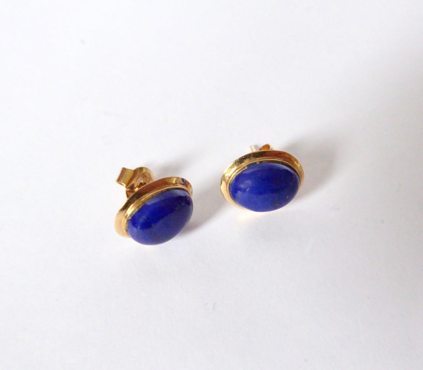 18ct. Lapis Lazuli Earrings