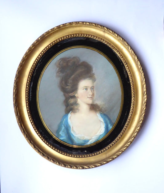 Pastel Portrait Of Sarah Newenham, Cork