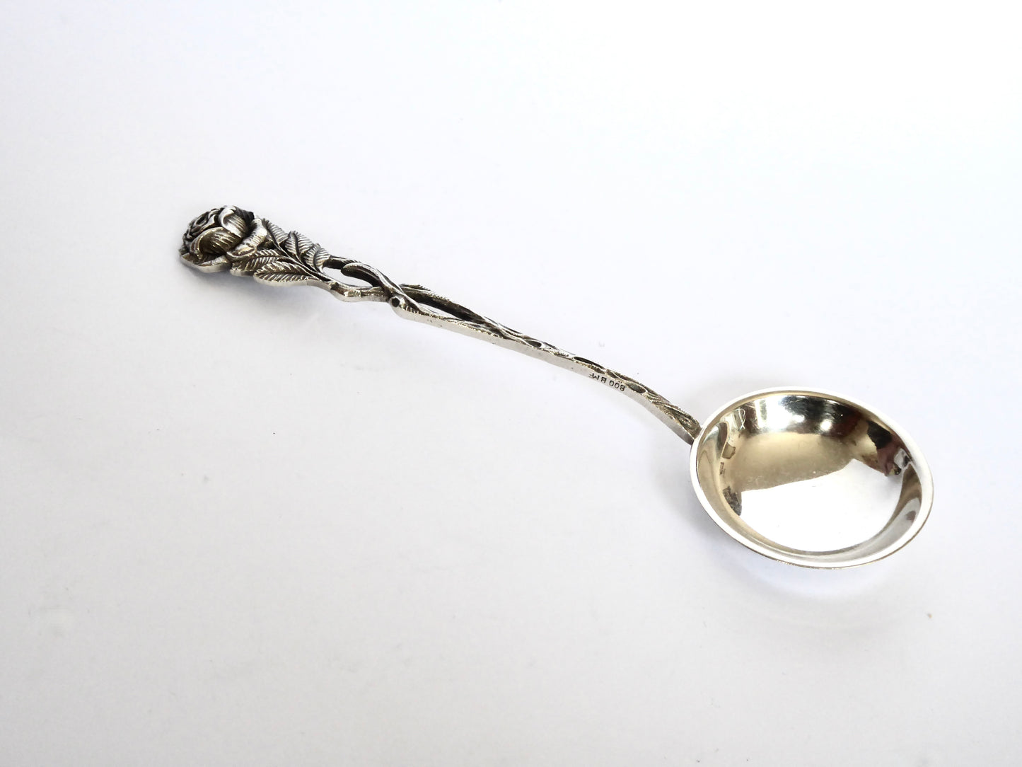 Rose Pattern Cream Ladle