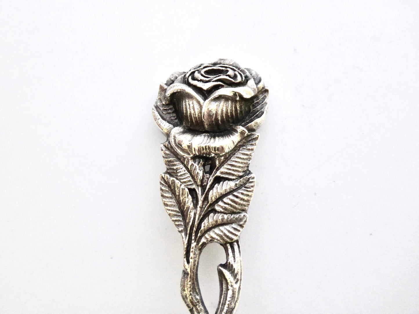 Rose Pattern Cream Ladle