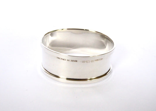 Oval Silver Napkin Ring 1931