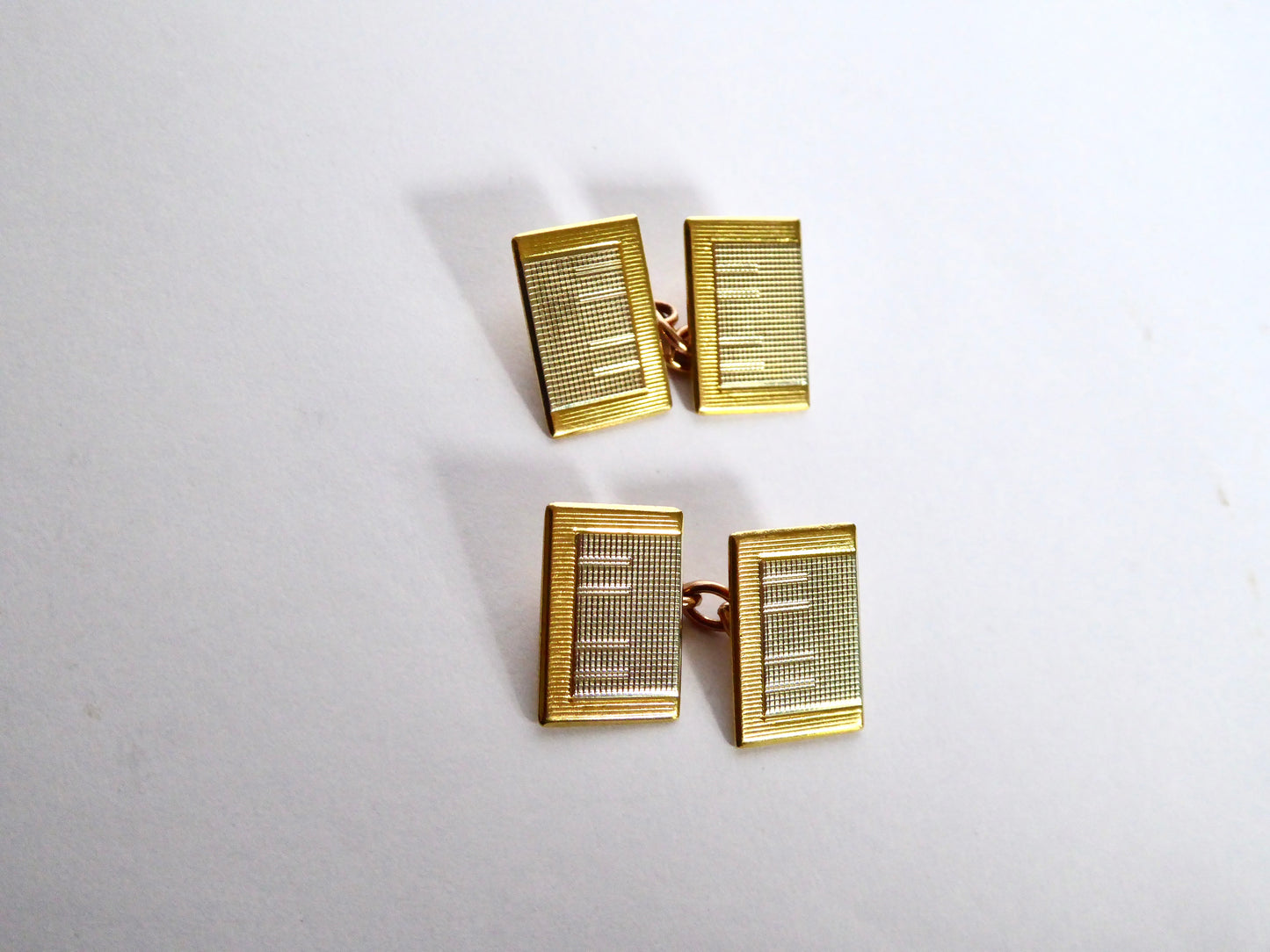 Art Deco 18ct. Gold Cufflinks