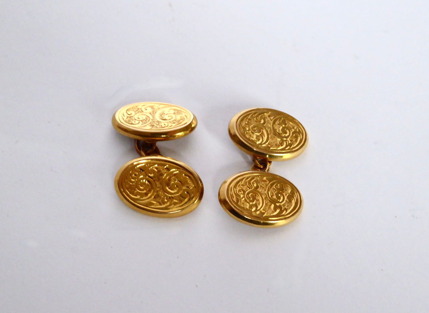 Antique 9ct. Rose Gold Cufflinks