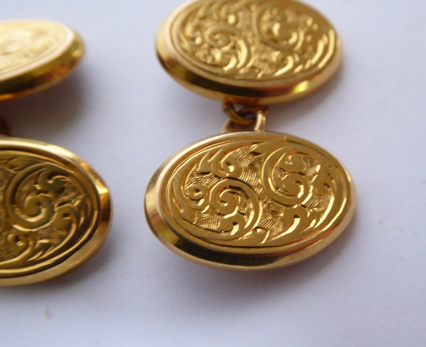 Antique 9ct. Rose Gold Cufflinks