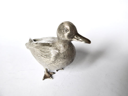 Vintage Silver Duck 1964