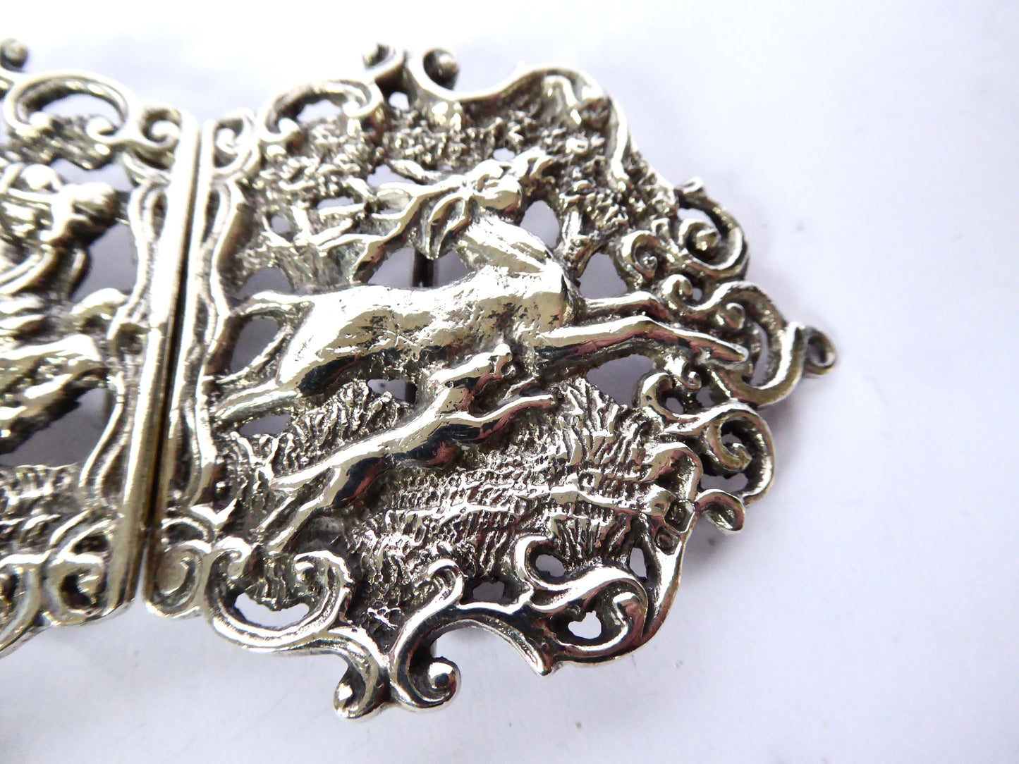 Silver Nurse Buckle 1897
