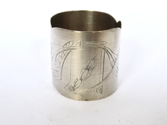 Arts & Crafts Silver Napkin Ring