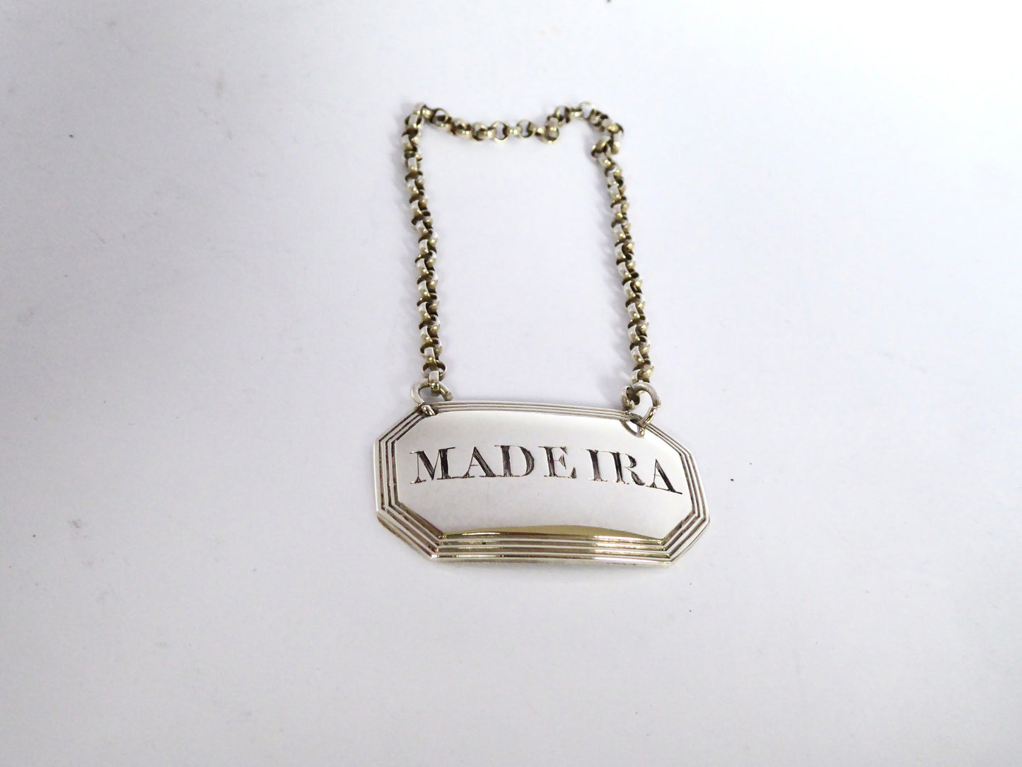 Silver MADEIRA Label