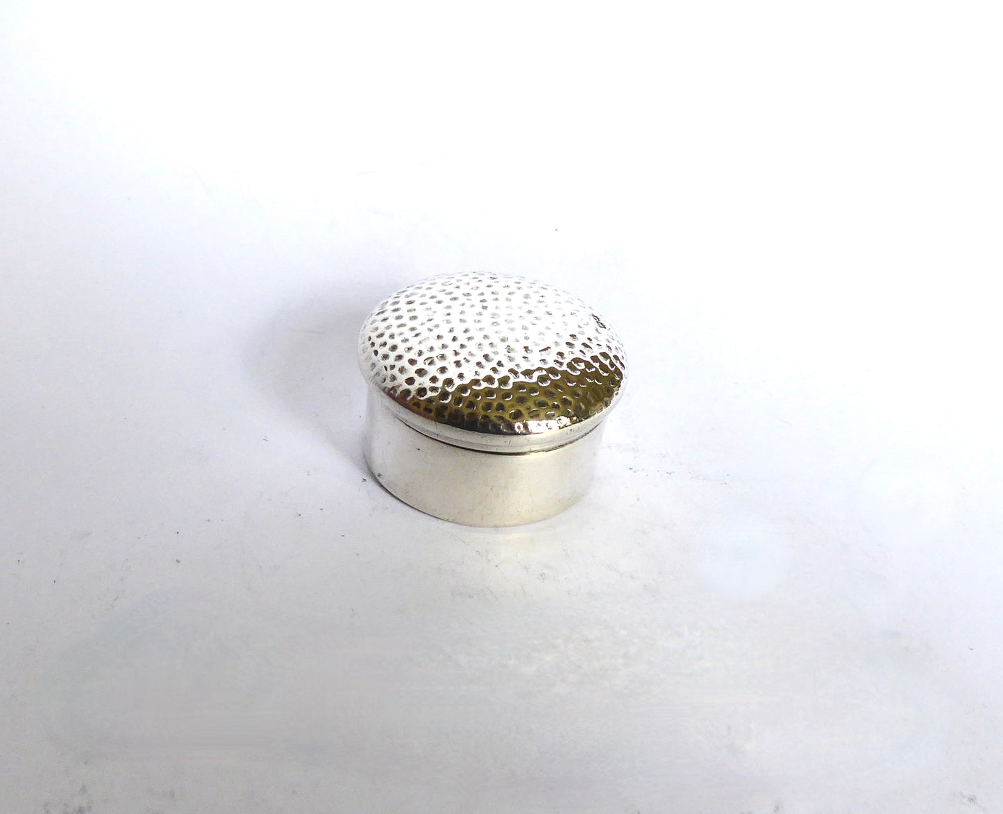 Circular Silver Box 1903