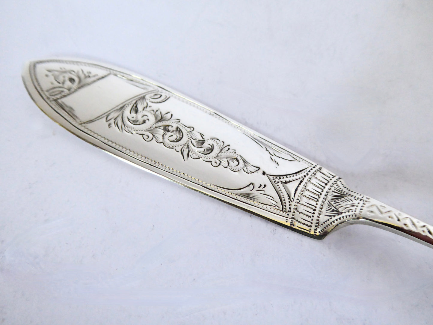 Victorian Silver Butterknife 1894