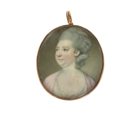 Portrait Miniature by Richard Crosse