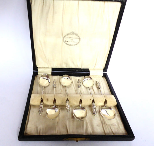 Apostle Pattern Tea Spoons