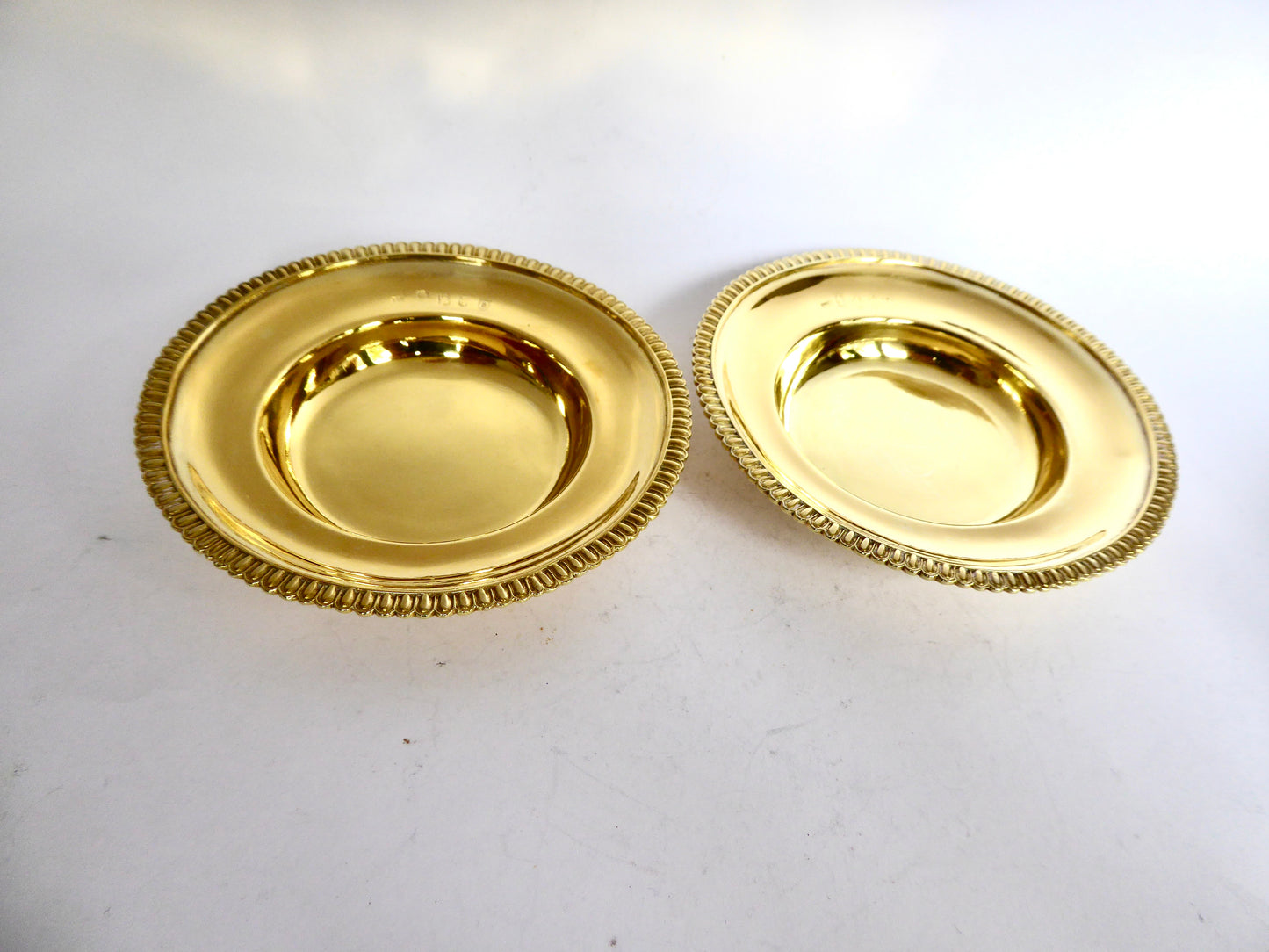 Irish Silver Gilt Dishes 1810