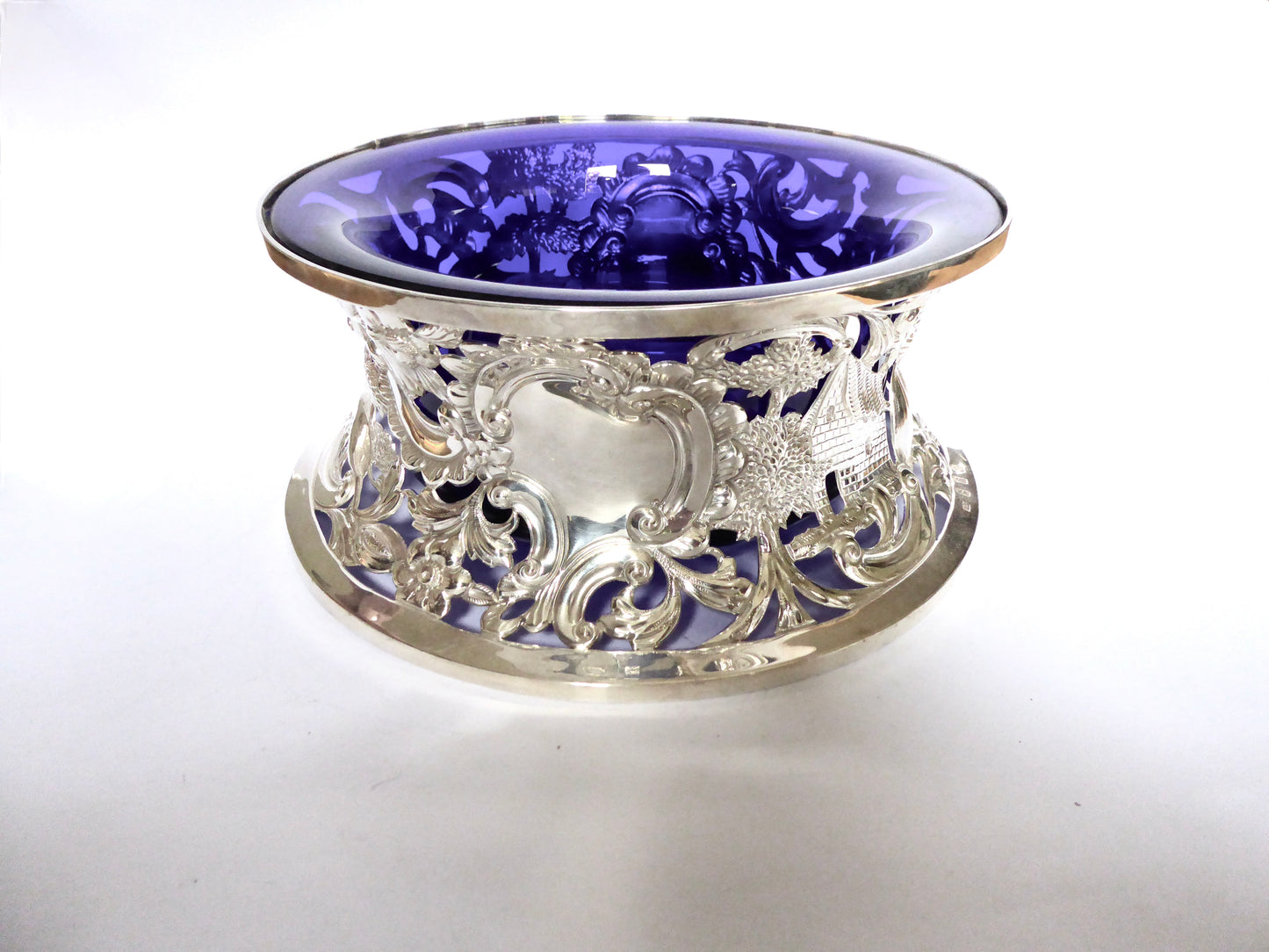 Irish Silver Dish Ring 1900