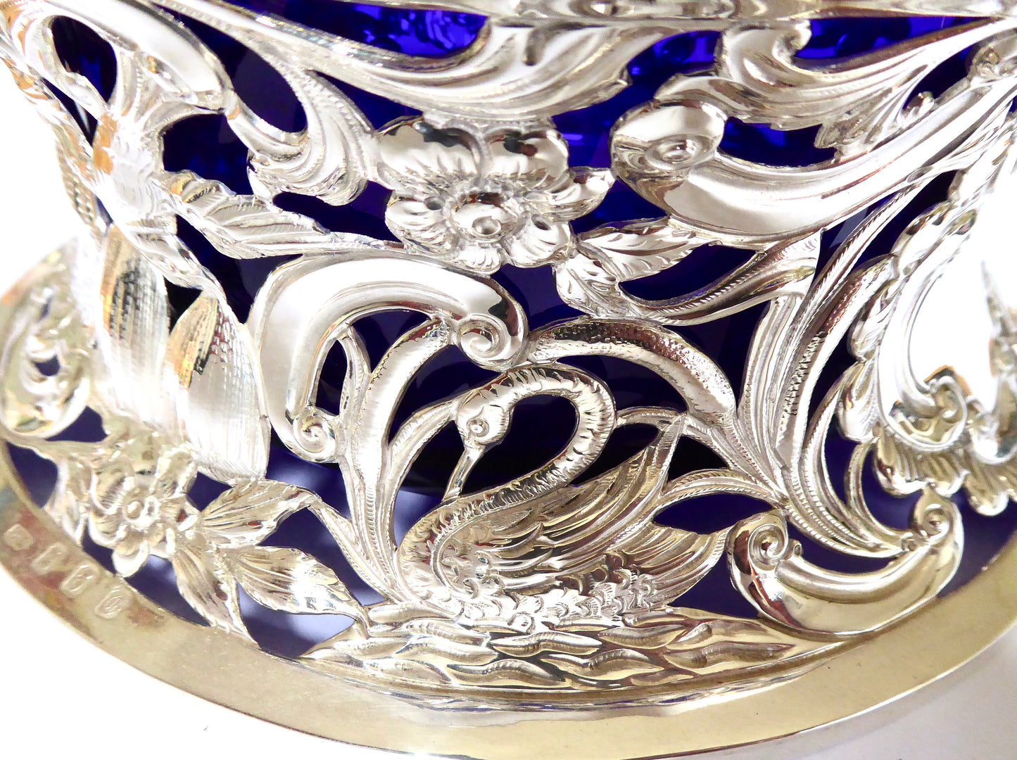 Irish Silver Dish Ring 1900