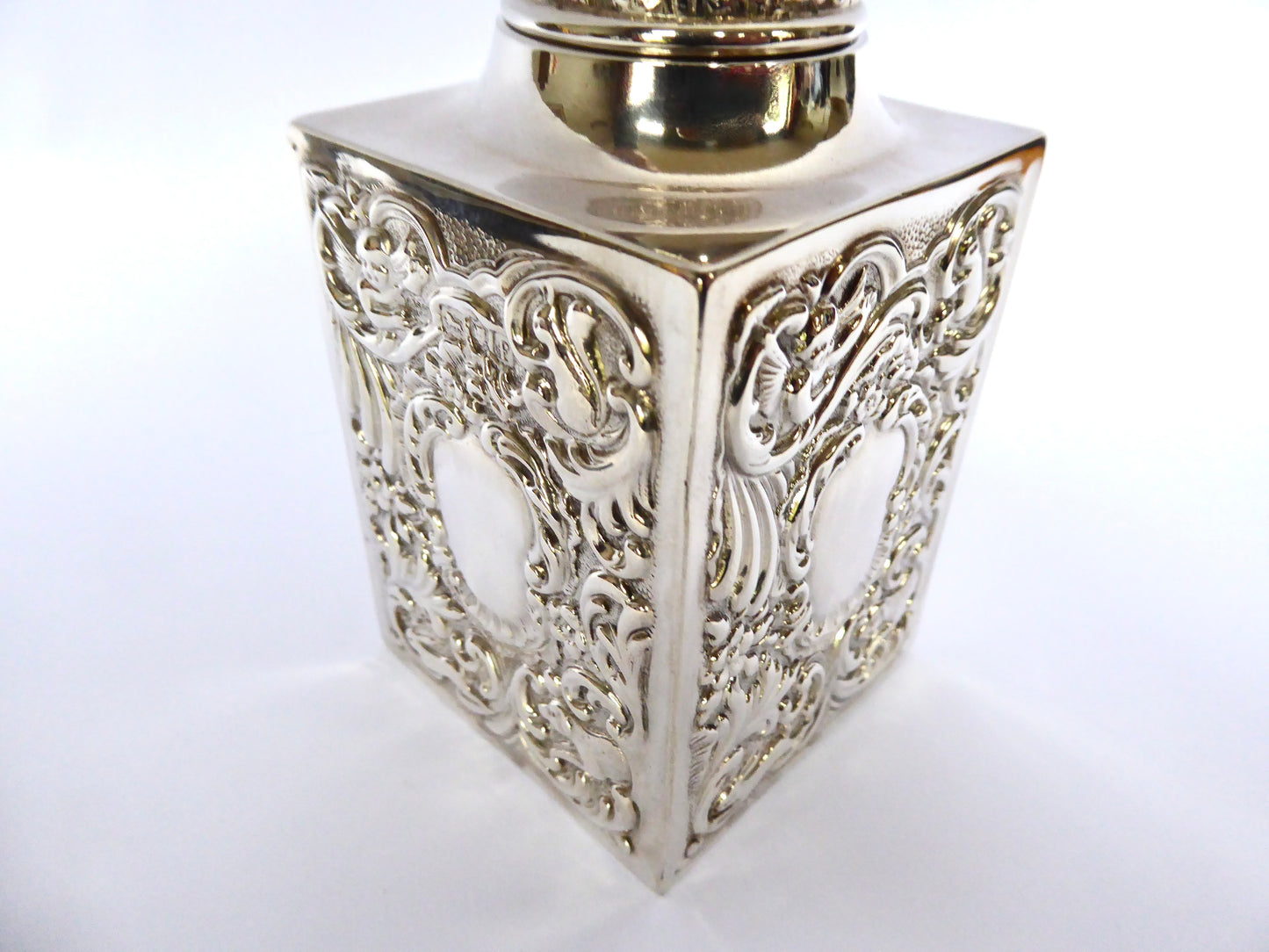 Silver Tea Caddy 1901
