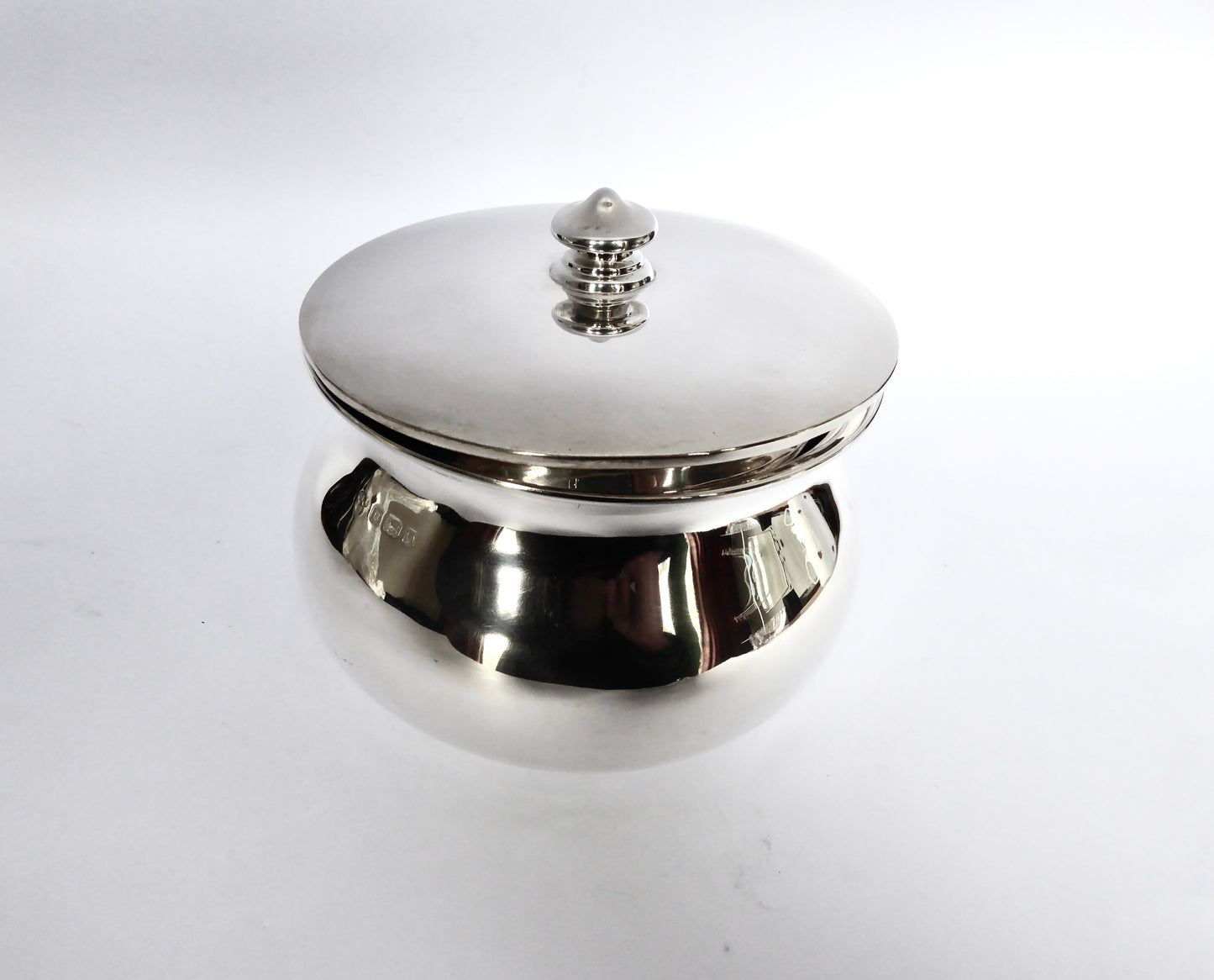 Silver Bowl & Cover 1919