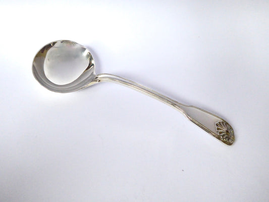 Fiddle & Shell Pattern Silver Ladle 1835