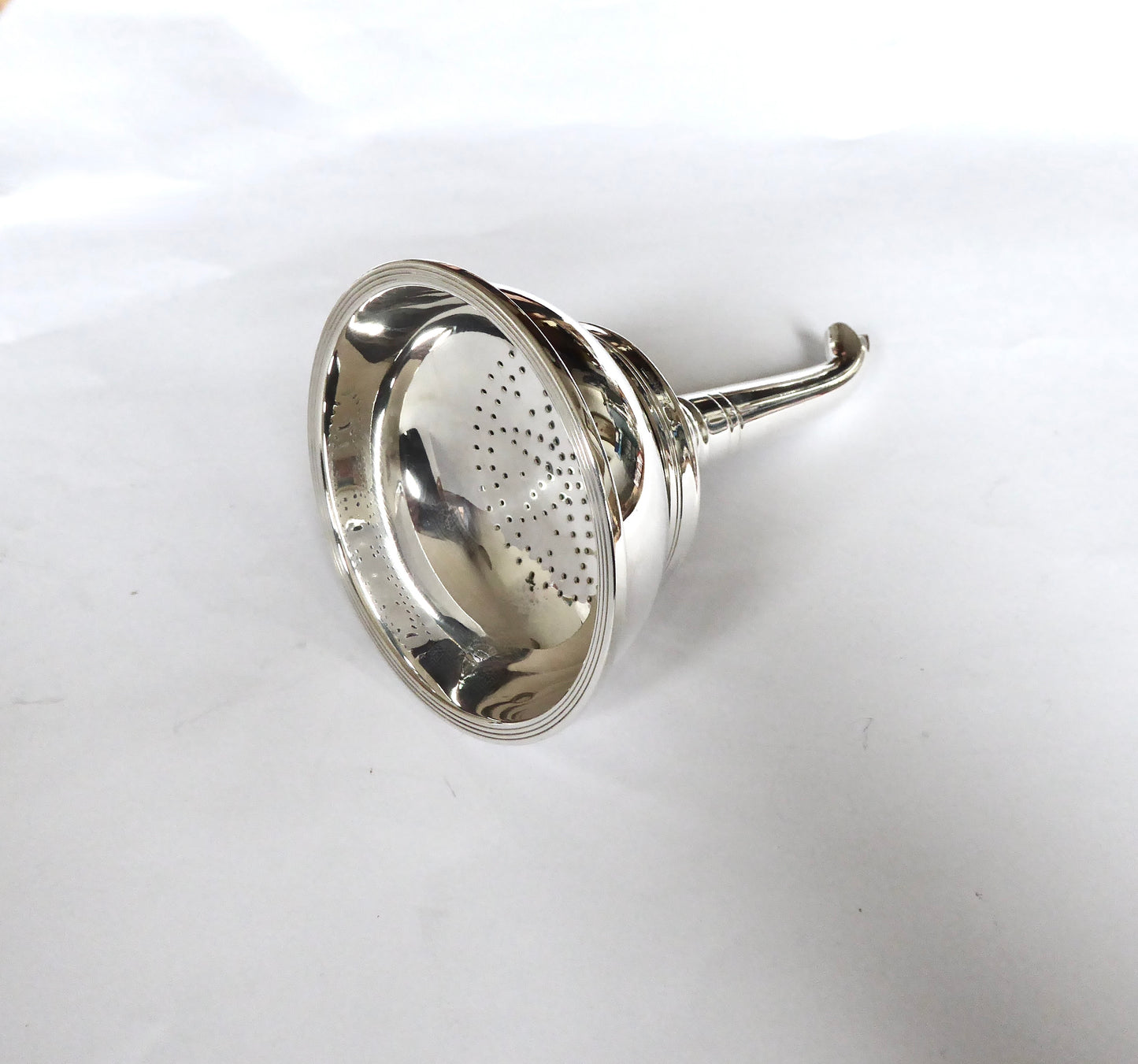 Silver Wine Funnel