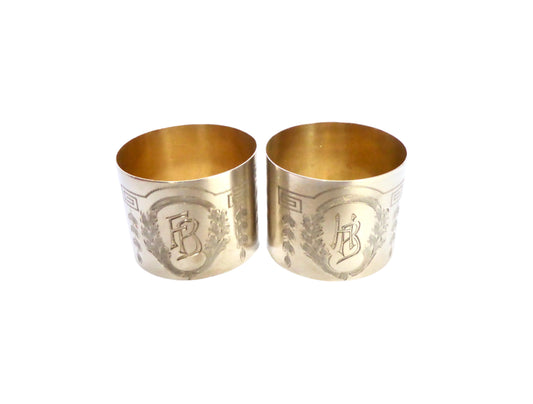 Pair of Antique Napkin Rings