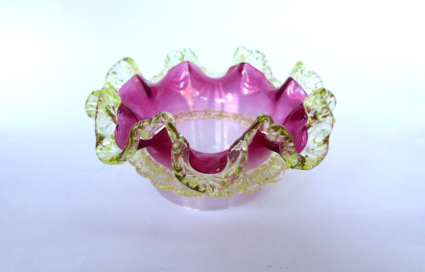 Victorian Ruby Glass Bowl