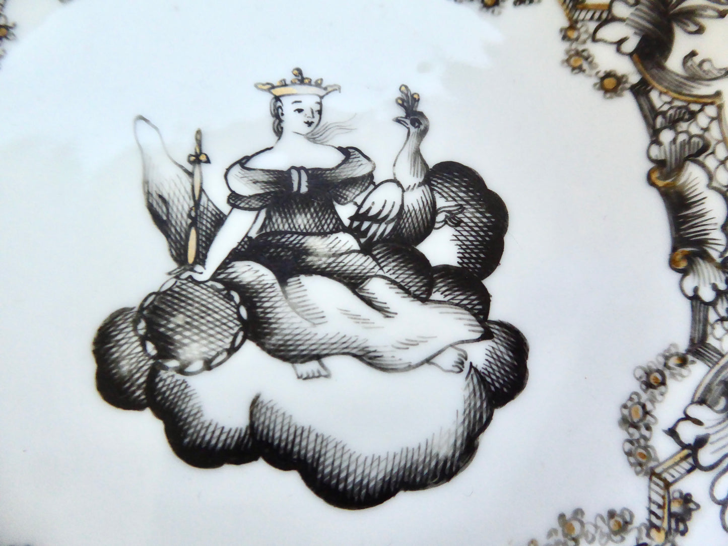 Chinese Export - ' Juno and The Peacock '