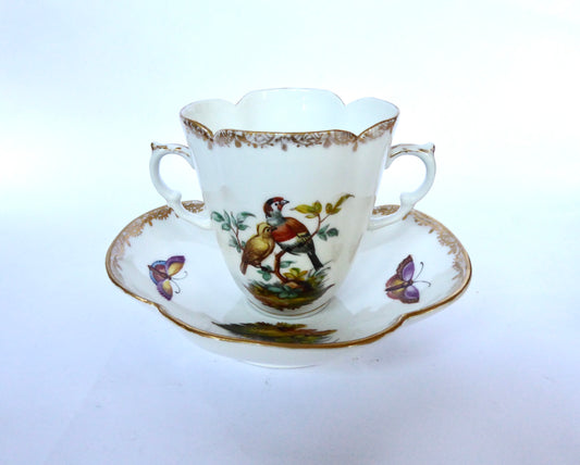 Dresden Chocolate Cup & Saucer