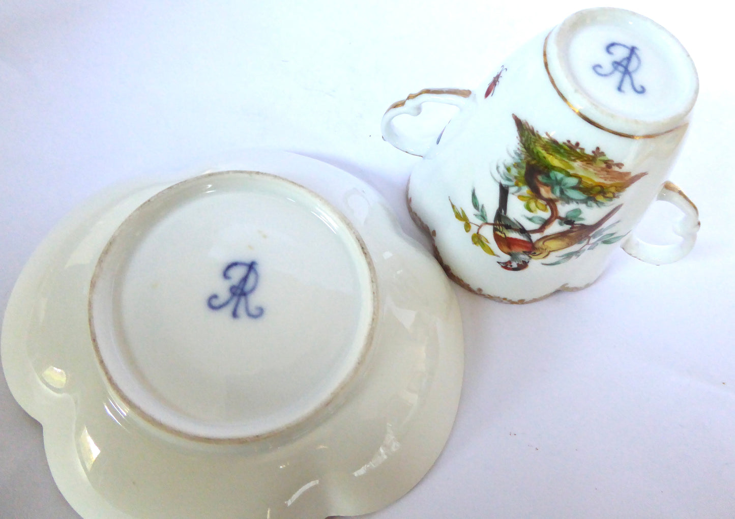 Dresden Chocolate Cup & Saucer