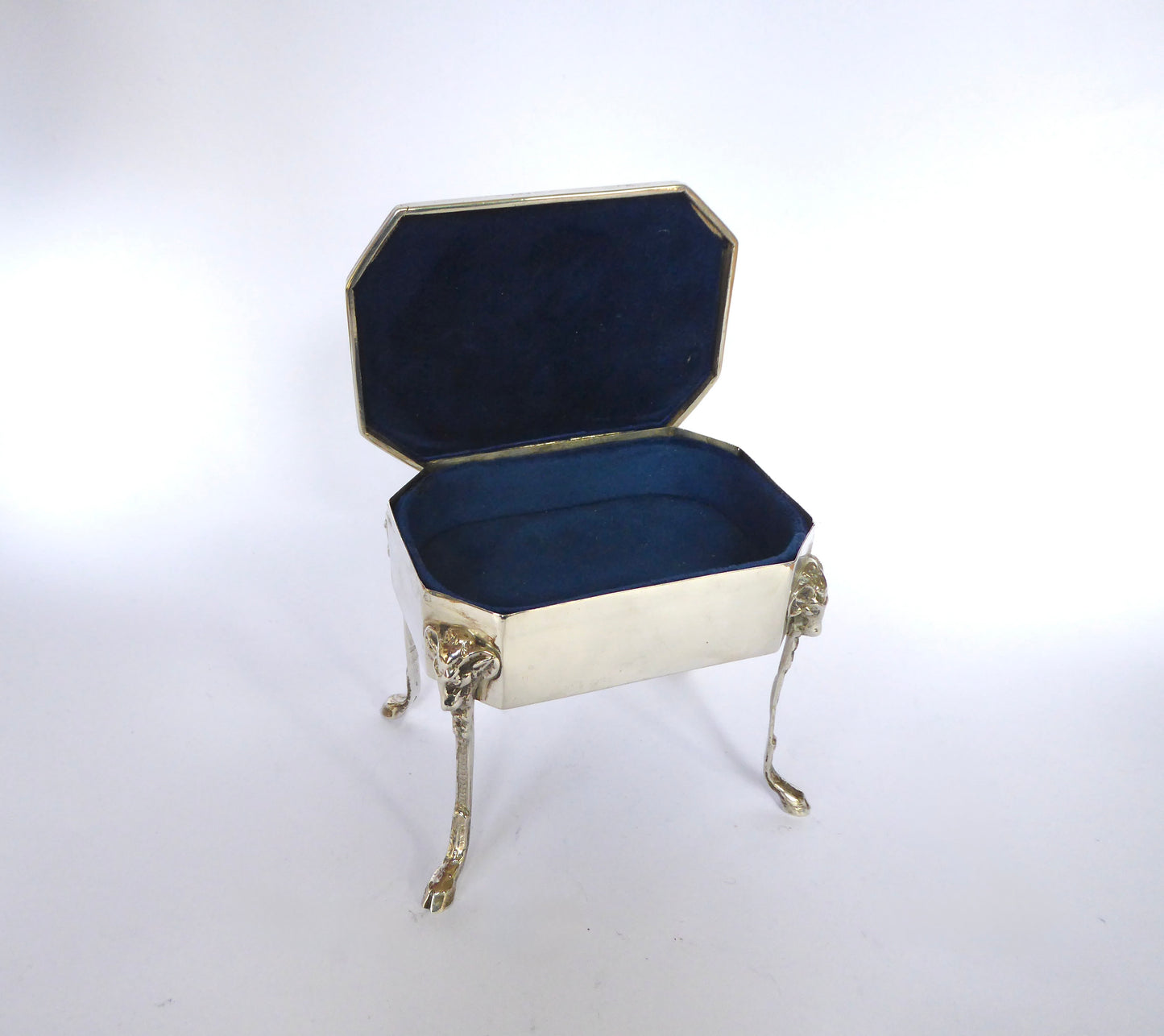 Edwardian Silver Jewellery Box 1904