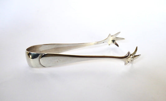 Antique Silver Tongs 1921