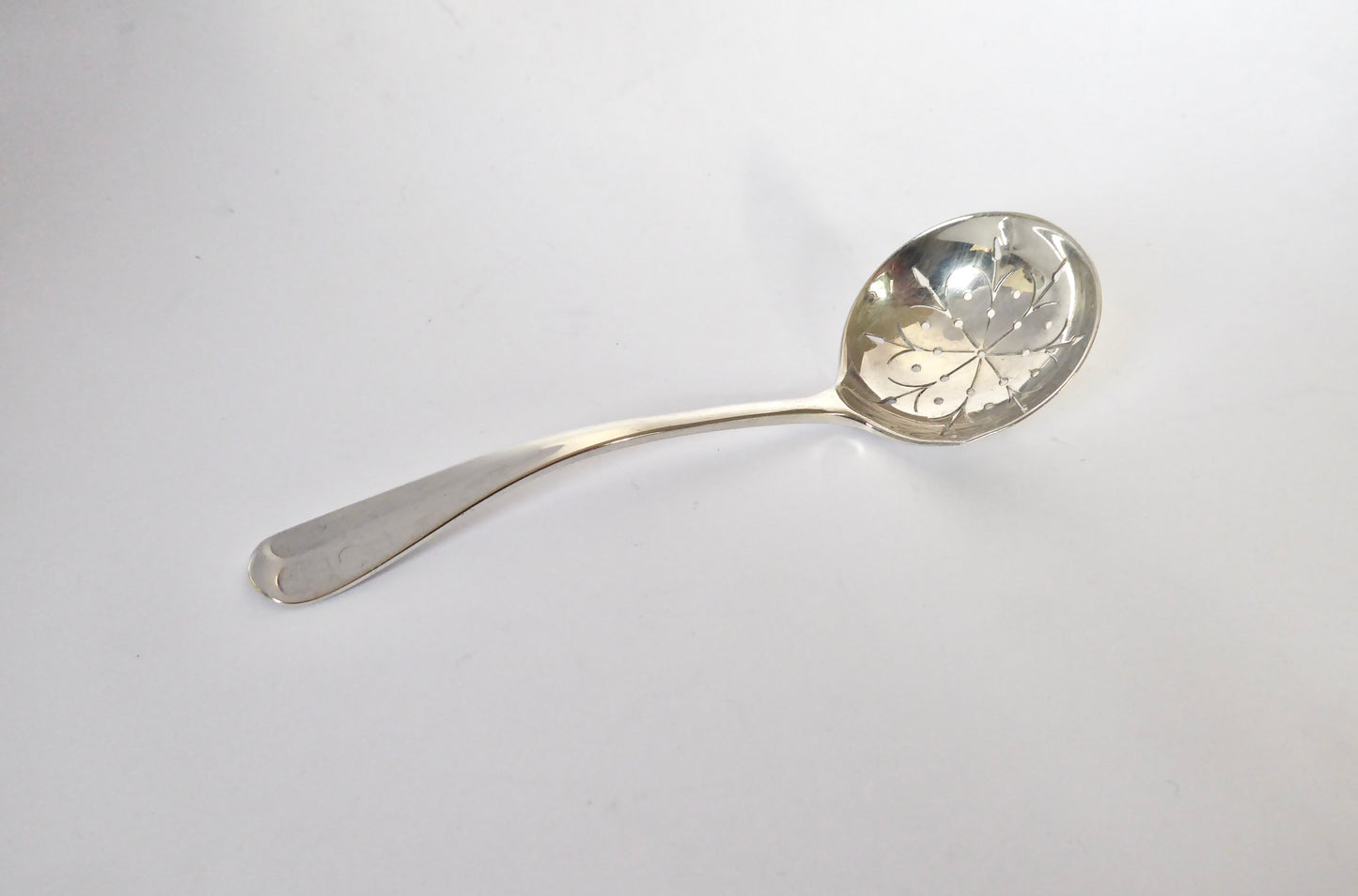 Hanoverian Silver Sifter Spoon 1908
