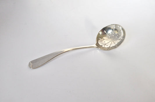 Hanoverian Silver Sifter Spoon 1908