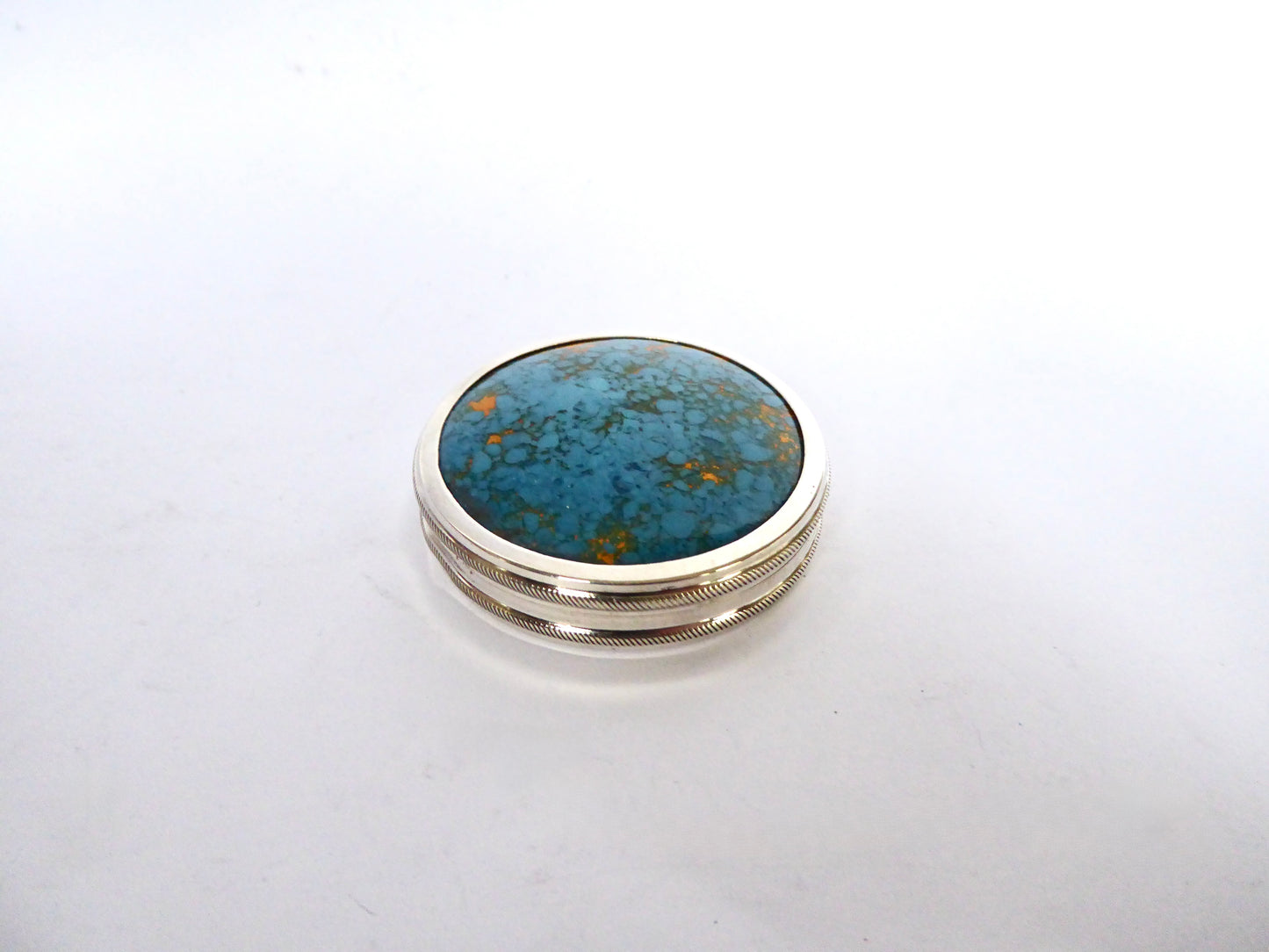 Circular Silver Box 1927