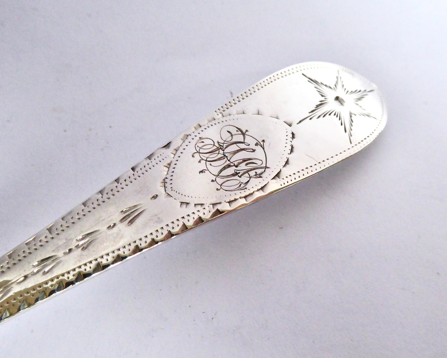 Irish Silver Berry Spoons 1807