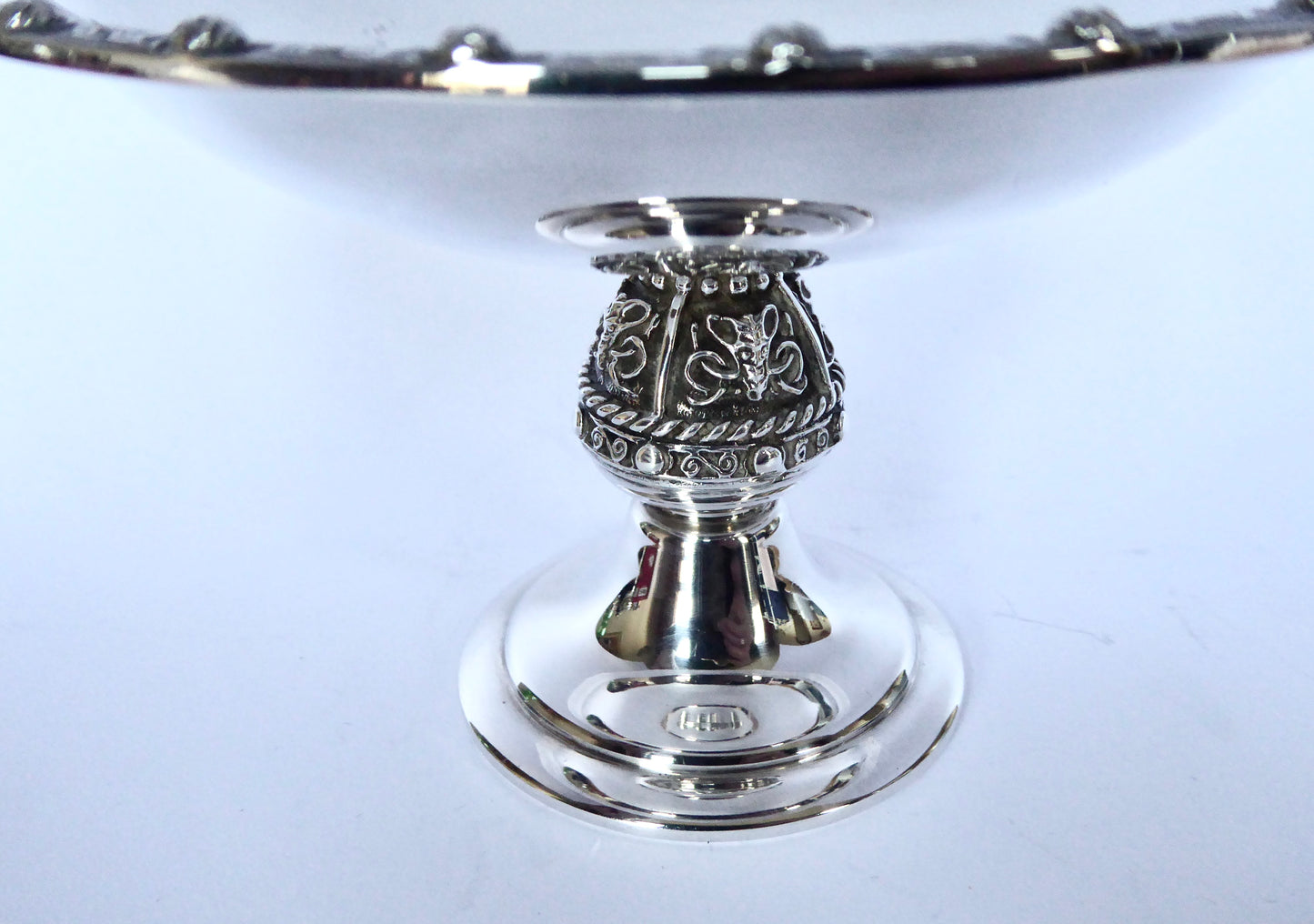 Irish Silver Pedestal Dish 1977