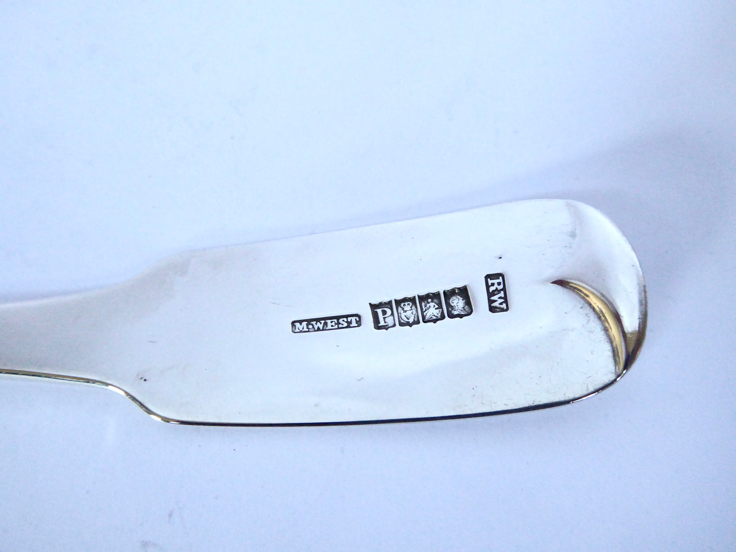 Irish Silver Rattail Tablespoon 1811