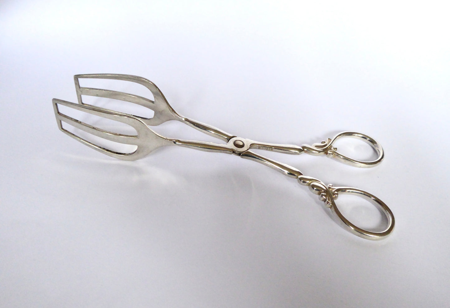 Silver Serving Tongs