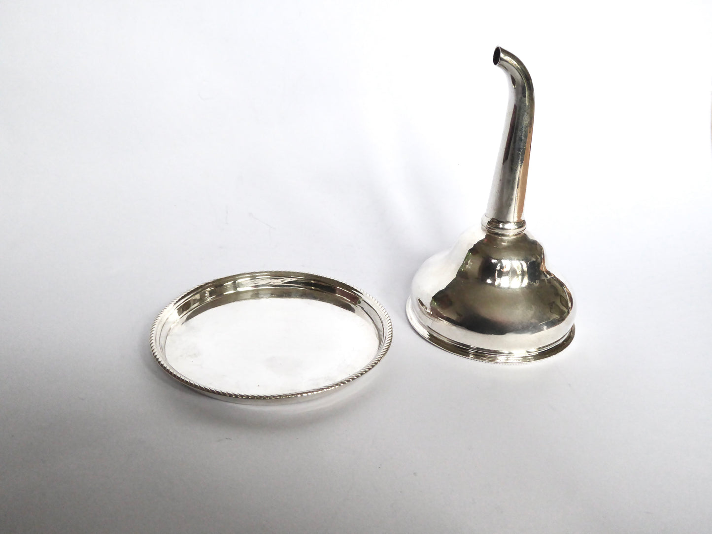 Irish Wine Funnel & Stand C. 1780
